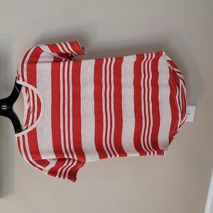 Madewell Red Stripe Tee